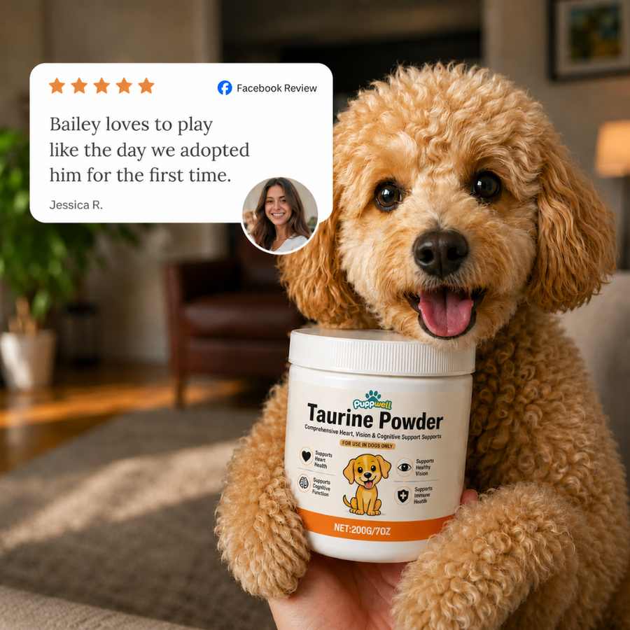 Puppwell™ Taurine for Dogs — Heart Support & Longevity 4